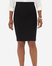 Black Collection Black Pencil Skirt