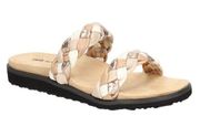 Easy Street Susi Natural Woven Women's Slip On Sandal Size 9 M New In Box