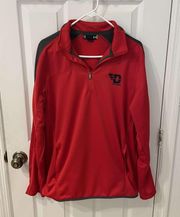 University Of Dayton Flyers Red Quarter Zip