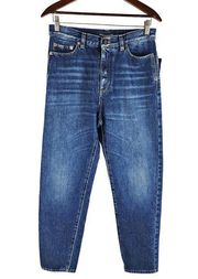 NEW Saint Laurent 100% Cotton Baggy Jeans Blue D18 W/BG-LW Size 27