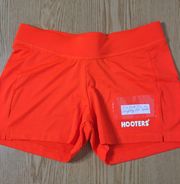 Hooters New  Girl Rare Uniform Shorts V Is Slightly Off Size Small