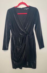 Liquid Jersey Faux Wrap Dress Size 2