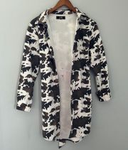 cow print shacket