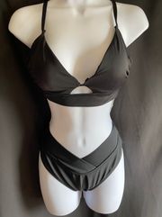 Shade & Shore Shade shore Black Bikini Set