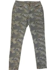 Camouflage Skinny Jegging Camo Denim Jeans Pants by Ana ~ Women's Size 6