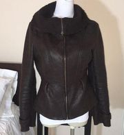 Romeo and Juliet faux shearling Jacket