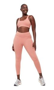 Mate the Label Organic Stretch Midi Legging Rose Size XS New