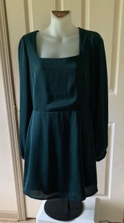 Med Green Dress