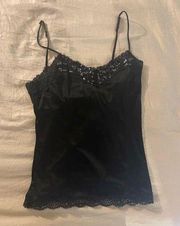 Worthington Black Camisole