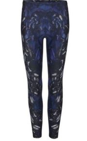 Allsaints opium leggings True Cobalt Blue and Black 6