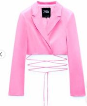 ZARA Wrap Blazer