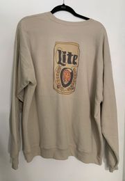 Miller Lite Hoodie Vintage 