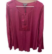 Joseph A Tassel Blouse