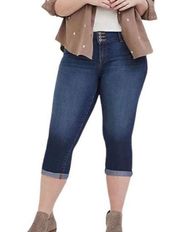 Torrid Jegging Crop Blue Jeans Size 14