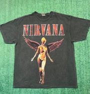 Nirvana In Utero T-shirt Sz XL