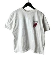 The Fabulous Rolling Stones T Shirt Womens White Medium M Graphic Tee