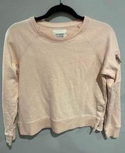 Cotton On Cropped Pink Super Soft Sweatshirt-Zip Pocket RET$45 Small