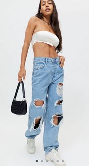 Vintage High Waisted Baggy Jeans