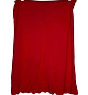 Vintage Red Nylon Slip