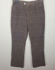 L.A. Blues Retro Style Striped Corduroy Slot Pocket Pants