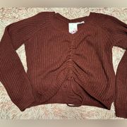 Red/brown sweater