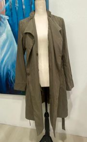 Womens Long Sleeve Jacket/Coat  Pockets Size Medium