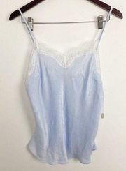 NWT BP Blue Lace Adjustable Spaghetti Strap Loungewear Cami Sz Medium