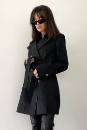 Abby Double Breasted Trench Coat