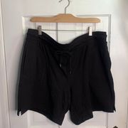 Talbots Pima French Terry Black Shorts New with Tag Plus Size 2X