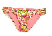 🆕 Lucky Brand pink yellow green floral bikini bottoms