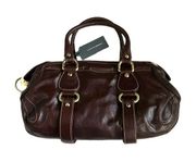 Francesco Biasia Pure Magic Leather Tote Bag in Brown