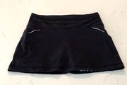 Athleta  Black Athletic Skirt Skort Size Women's Medium