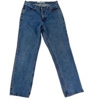 90s Vintage Harley Davidson Straight Leg High Rise Jeans Retro Size 10P 30"