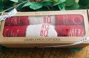 Rae Dunn cozy sock gift set​​​