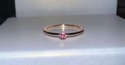 Pandora Timeless 14K Rose Gold Plated Crystal Ring