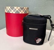 Burberry Bag Vanity Makeup
Pouch Black Plaid Embroidery
Plate Ladies Nylon