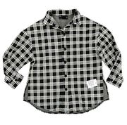 NWT ASOS Design Women’s Plaid Windowpane Print Shacket Shirt Jacket | US 8