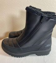 NWOT No Box- Women’s JBU Jambu 7 Black Waterproof Faux Fur-lined Snow Boots