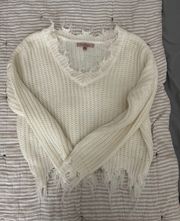 Fringe Sweater