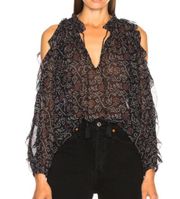 Dunia Blouse in Midnight