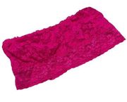 Barbie Anemone Berry Lace Bandeau Bralette Size M NWT