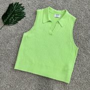 Old Navy Lime Green Knit Polo