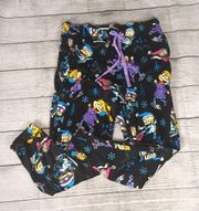 Nickelodeon Rugrats plush jogger pajama pants size medium (8/10)