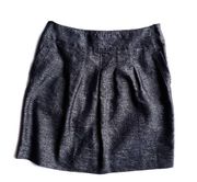 Ann Taylor Factory Pleated Denim Skirt