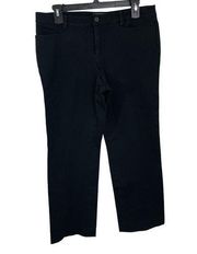 Lauren Ralph Lauren Women's Size 10P Adelle Black Jeans Cropped Pants 25” inseam