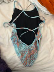 One Piece Blue And Coral Jolts 