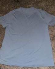 light grey blue shirt
