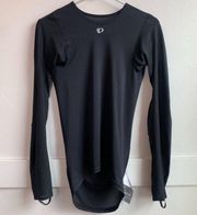 NWOT Pearl Izumi Black Long Sleeve Baselayer Shirt