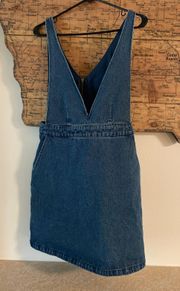 Denim Pinafore Dress