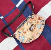 Betty Boop Mini should hand bag purse
Betty boop embossed shoulder strap